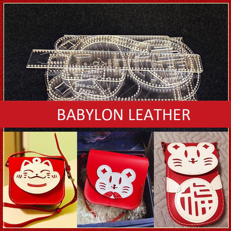 BABYLON™ Pattern Leather Working Template XKB-830 - Babylon LeatherBabylon LeatherXKB-830-Kraft Board