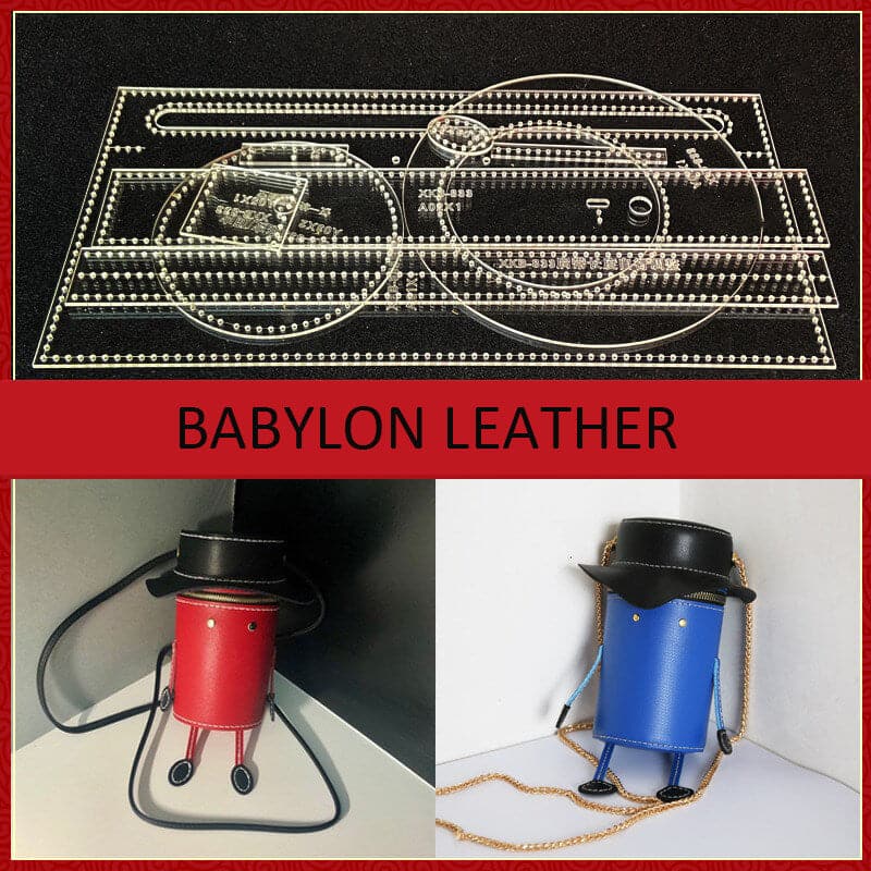 BABYLON™ Pattern Leather Working Template XKB-833 - Babylon LeatherBabylon LeatherXKB-833-Kraft Board