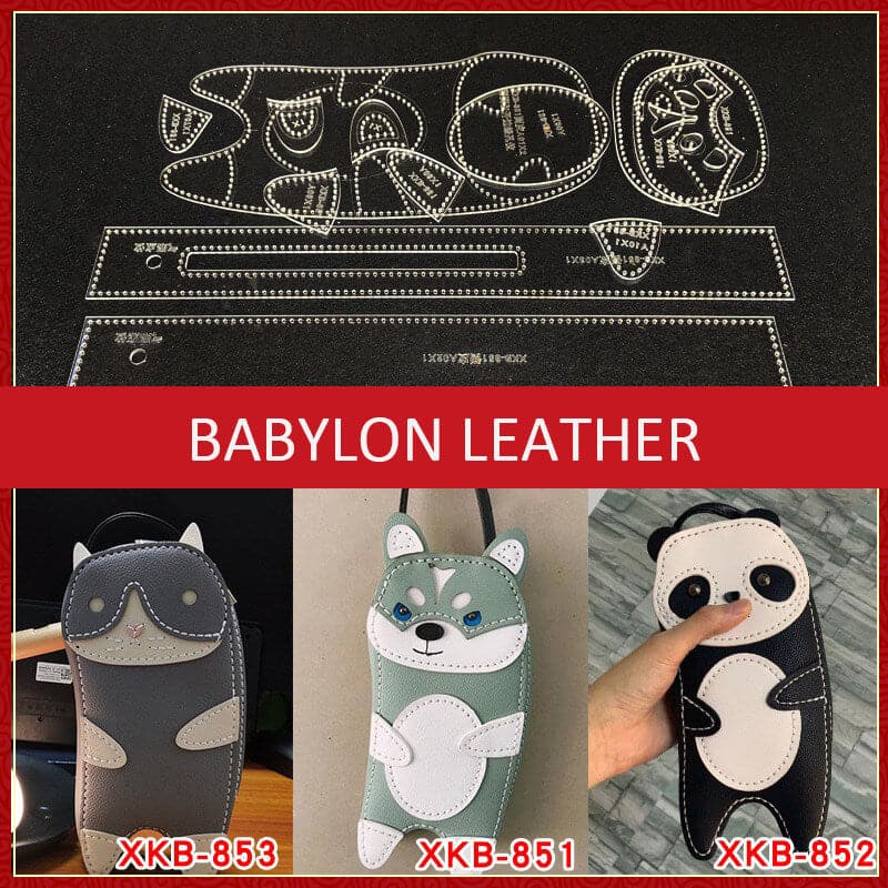 BABYLON™ Pattern Leather Working Template XKB-851 - Babylon LeatherBabylon LeatherXKB-851-Kraft Board