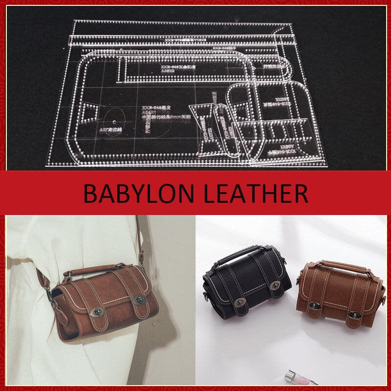 BABYLON™ Purse Pattern Leather Pouch XKB-648 - Babylon LeatherBabylon LeatherXKB-648-Kraft Board