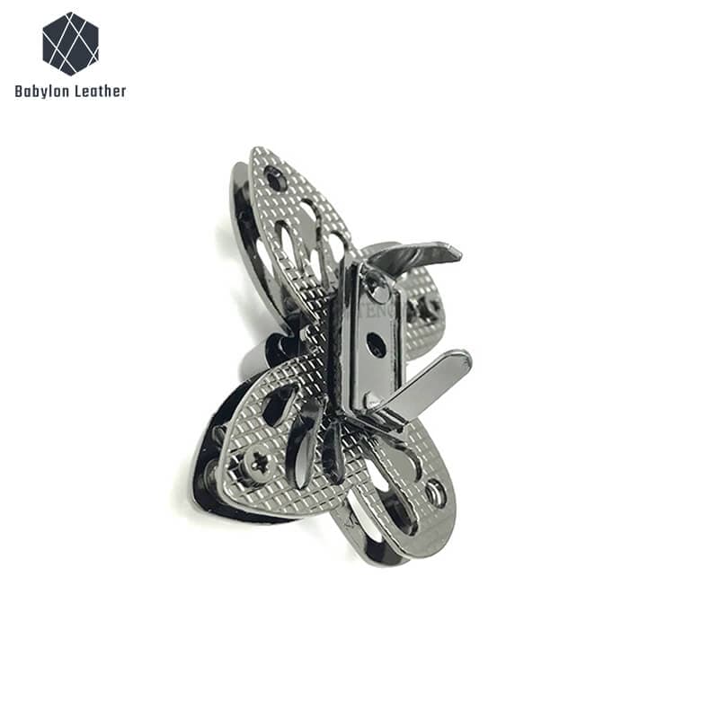 Butterfly Turn Lock Fashion Handbag Twist Lock - Babylon LeatherBabylon LeatherTL-031