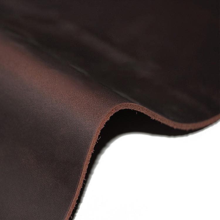 Full Grain Leather Crazy Horse Genuine Cowhide Waxy Oily Finishing Tooling Leather Pre Cut Crafting Handmake ™ - Babylon Leatherleatherjiaoxu