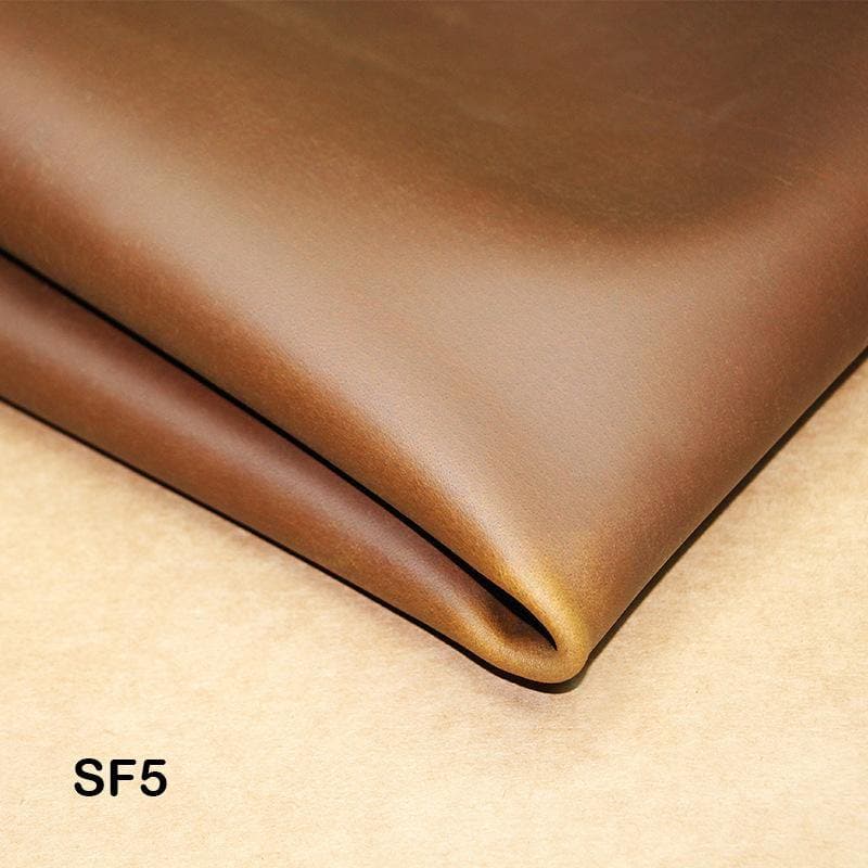 Genuine Leather Crazy Horse Cowhide Leather Wax Oiled Finishing Full Grain Tooling Leather 2mm ™ - Babylon Leatherleatherjiaoxu