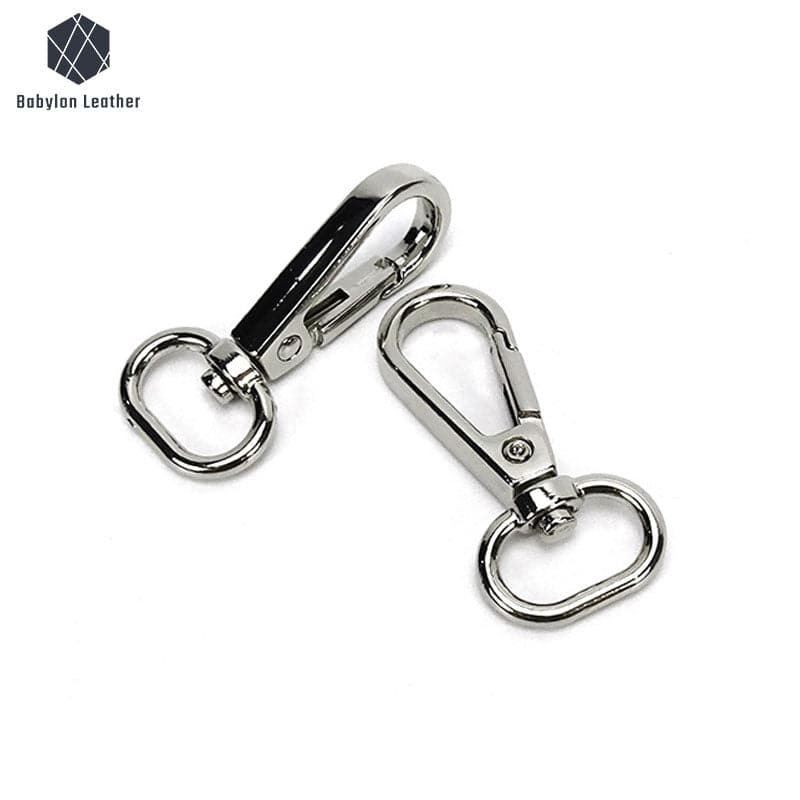 Hook Clasp Egg Shaped Buckle Lobster Snap Hook 16.3mm/0.6"(2 PACK) - Babylon LeatherBabylon LeatherLSH-019