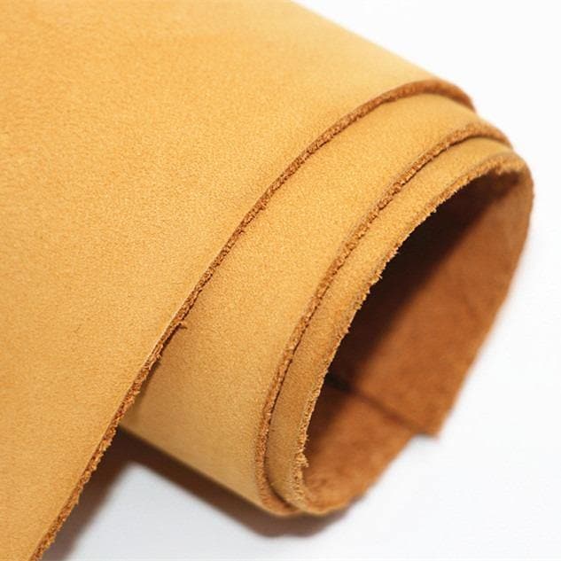 Nubuck leather Genuine First Layer Full Grain Cowhide Matte Leather Top Grade 4 - 5 oz. ™ - Babylon LeatherStunning Leather