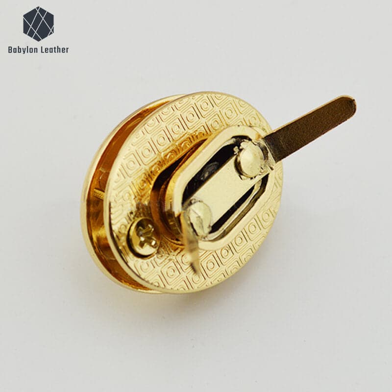 Oval Purse Closure Turn Lock Fashion Bag Accessory Twist Lock - Babylon LeatherBabylon LeatherTL-020