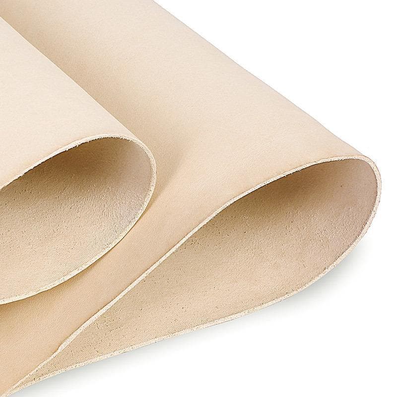 SDS Argentina Vegetable Tanned Leather First Layer Cowhide Natural 1.0 - 2.4 mm Leathercraft ™ - Babylon Leatherleatherjiaoxu