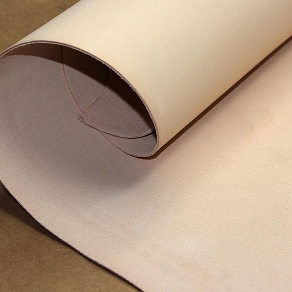 Veg Tanned Full Grain Genuine Cowhide Leather Italian Vegetable Tanned Leather Natural Genuine Cowhide Top Class Leather ™ - Babylon LeatherBabylon Leather