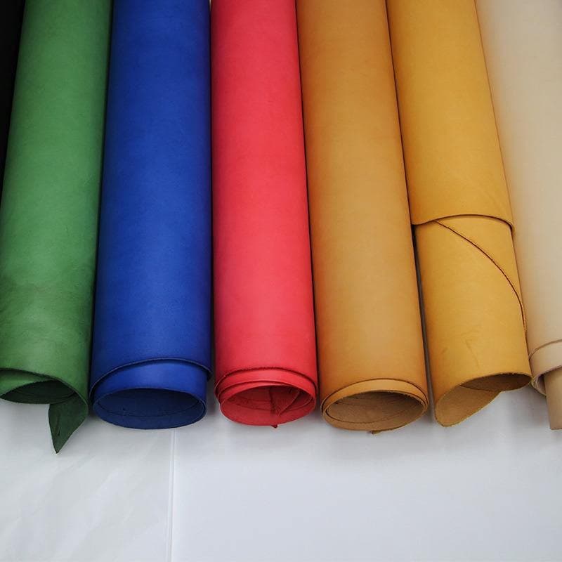 Veg Tanned Full Grain Genuine Cowhide Leather Italian Vegetable Tanned Leather Natural Genuine Cowhide Top Class Leather ™ - Babylon LeatherBabylon Leather