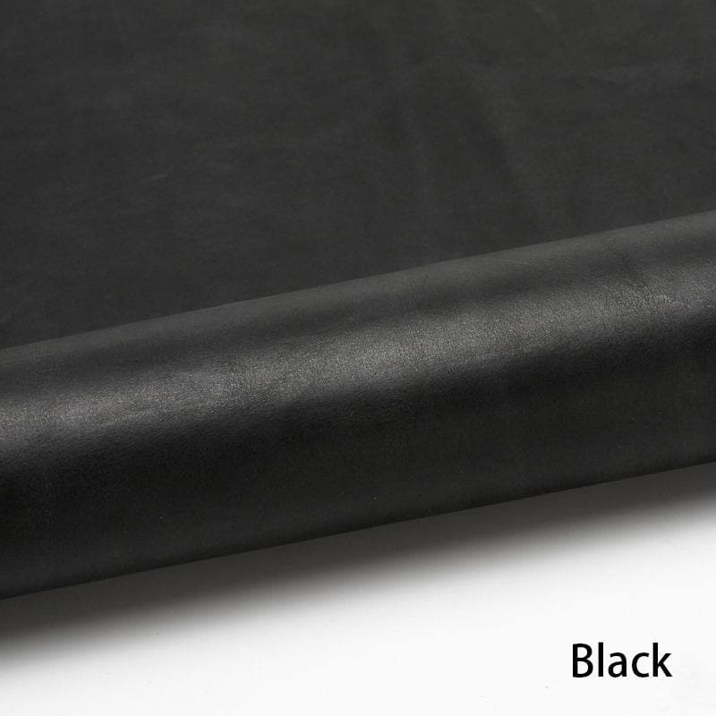White Fog Wax Leather Vegetable Tanned Cowhide Vintage Genuine Leather for Handcraft DIY 3.5 - 4 oz. ™ - Babylon LeatherVeg Tannedleatherjiaoxu