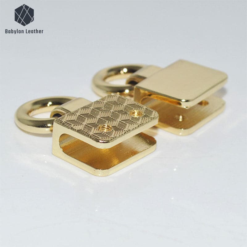 Zinc Alloy Luggage Chain Side Clip Buckle 31.5*20mm/1.2"*0.8"(2 PACK) - Babylon LeatherBabylon LeatherSCB-001