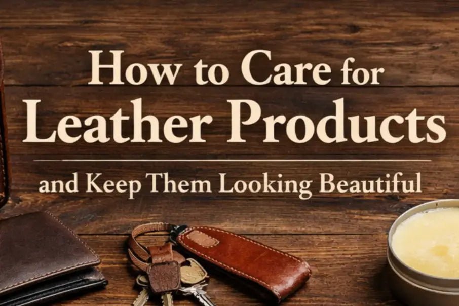 How to Care for Leather Products and Keep Them Looking Beautiful - Babylon Leather