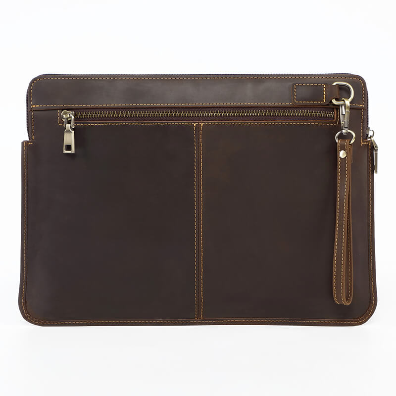 MacBook Pro 14 Sleeve Crazy Horse Leather – Babylon Leather