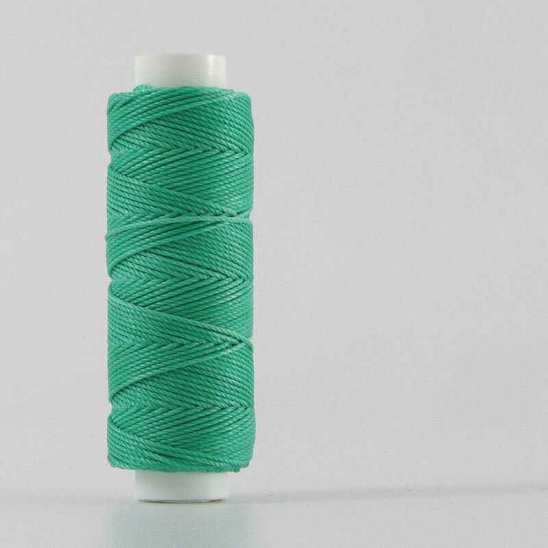 0.55mm Round Waxed Thread for Leathercraft – Babylon Leather - Babylon LeatherBabylon LeatherPP39-Aqua Green