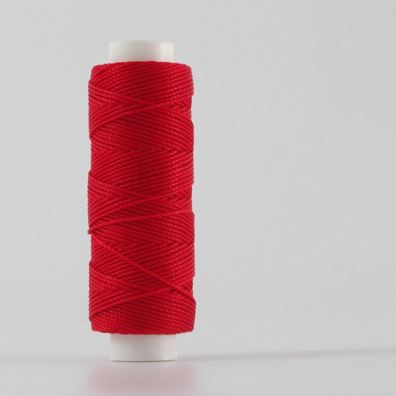 0.55mm Round Waxed Thread for Leathercraft – Babylon Leather - Babylon LeatherBabylon LeatherPP39-Bright Red