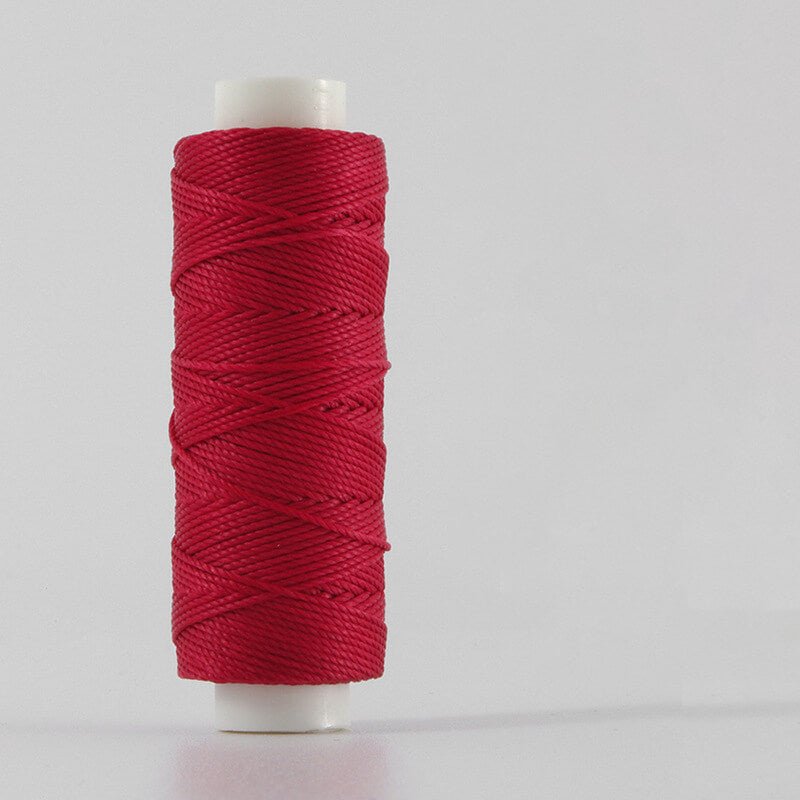 0.55mm Round Waxed Thread for Leathercraft – Babylon Leather - Babylon LeatherBabylon LeatherPP39-Dark Red