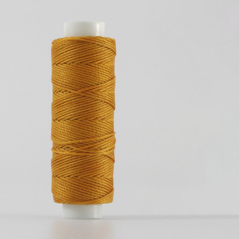 0.55mm Round Waxed Thread for Leathercraft – Babylon Leather - Babylon LeatherBabylon LeatherPP39-Golden Yellow