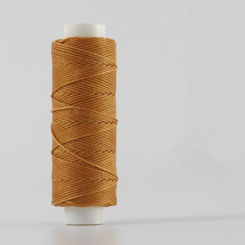 0.55mm Round Waxed Thread for Leathercraft – Babylon Leather - Babylon LeatherBabylon LeatherPP39-Turmeric Yellow