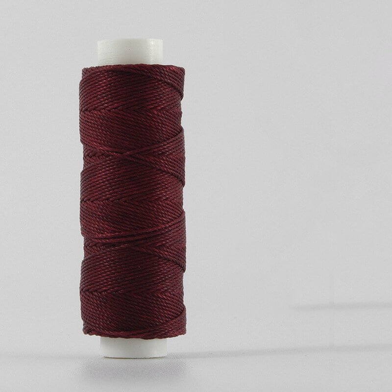 0.55mm Round Waxed Thread for Leathercraft – Babylon Leather - Babylon LeatherBabylon LeatherPP39-Wine Red