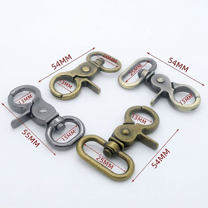 Multi-Style Swivel Snap Hook - Babylon Leather