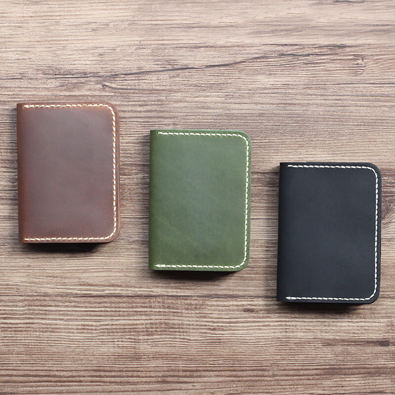 License & Card Case Crazy Horse Leather DIY Kit – Babylon Leather
