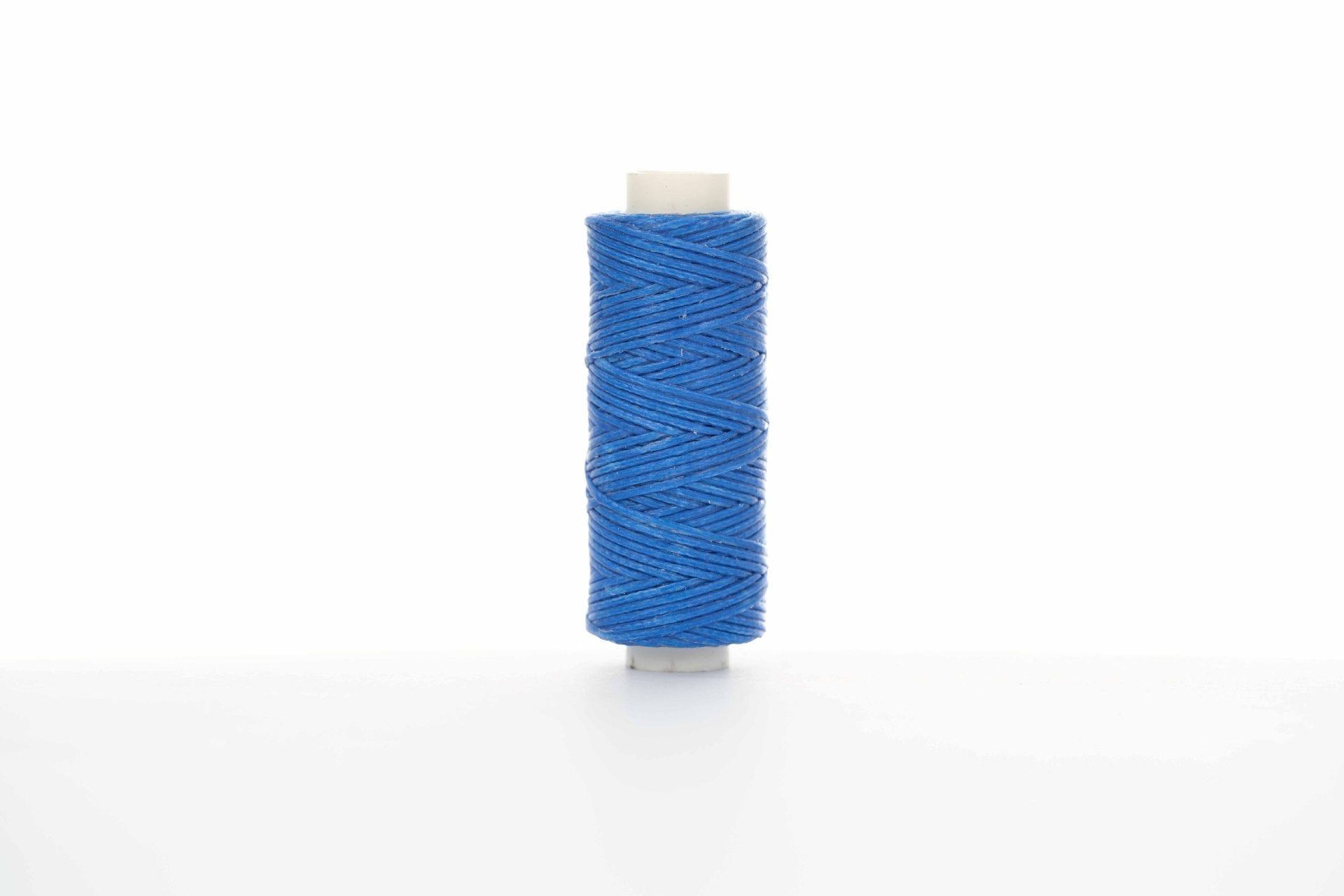 0.8mm Flat Waxed Thread for Leathercraft Hand Stitching - Babylon Leather - Babylon LeatherBabylon LeatherPP32-Blue-12m
