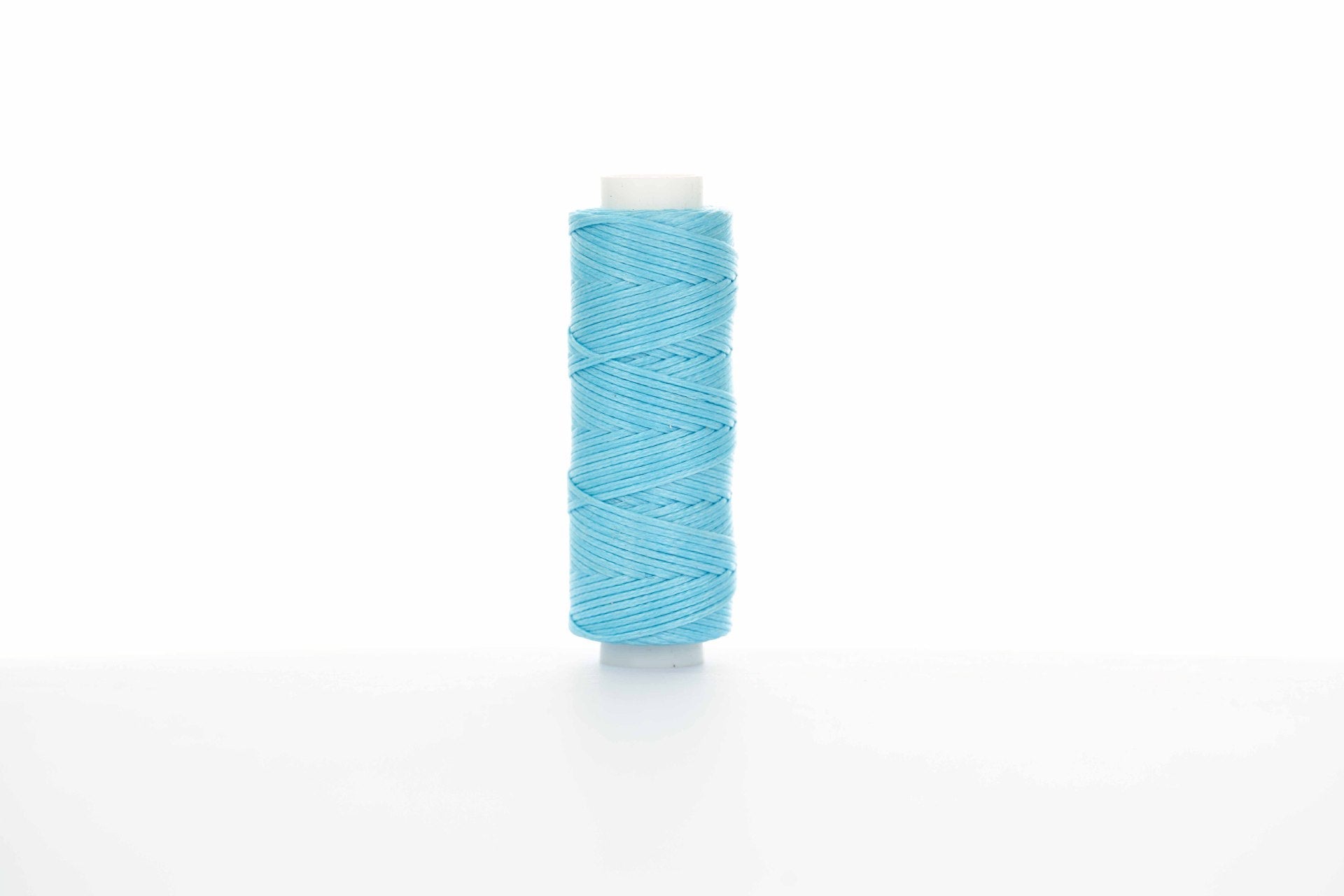 0.8mm Flat Waxed Thread for Leathercraft Hand Stitching - Babylon Leather - Babylon LeatherBabylon LeatherPP32-Light Blue-12m