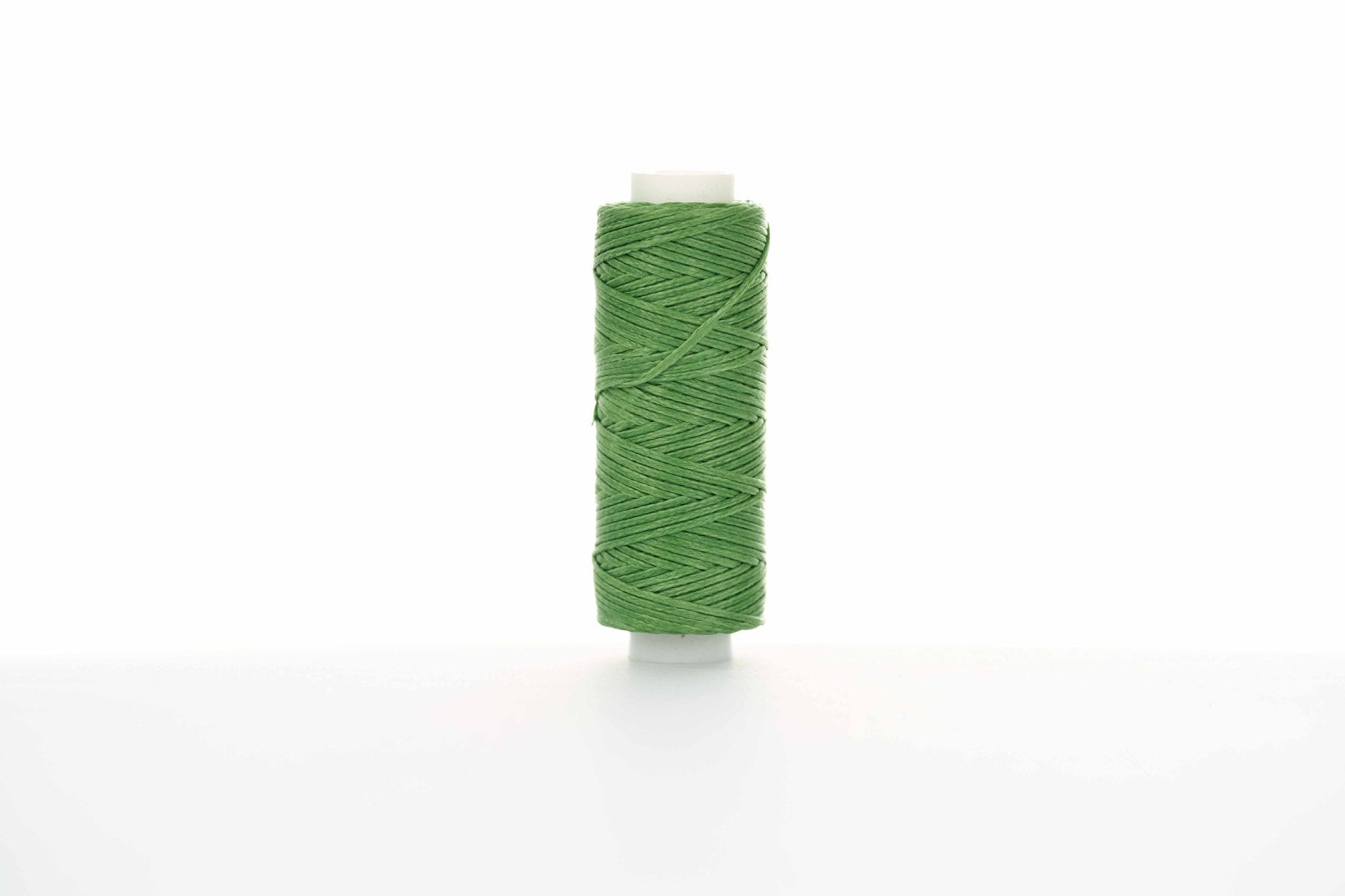 0.8mm Flat Waxed Thread for Leathercraft Hand Stitching - Babylon Leather - Babylon LeatherBabylon LeatherPP32-Olive Green-12m