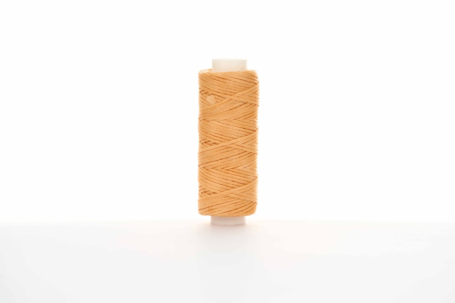 0.8mm Flat Waxed Thread for Leathercraft Hand Stitching - Babylon Leather - Babylon LeatherBabylon LeatherPP32-Orange-12m