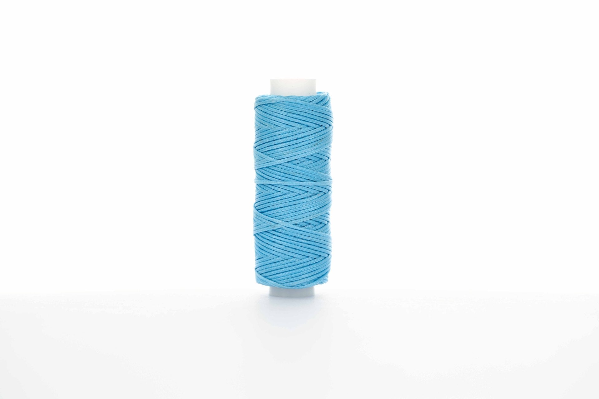 0.8mm Flat Waxed Thread for Leathercraft Hand Stitching - Babylon Leather - Babylon LeatherBabylon LeatherPP32-Sky Blue-12m