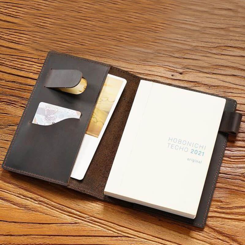 Crazy Horse Leather Notebook Cover A5 and A6 – Babylon Leather