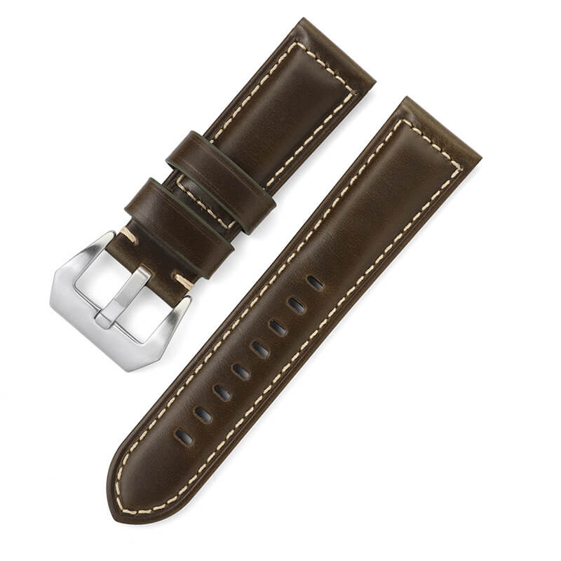 Crazy Horse Leather Watch Strap for Panerai Watches – Babylon Leather