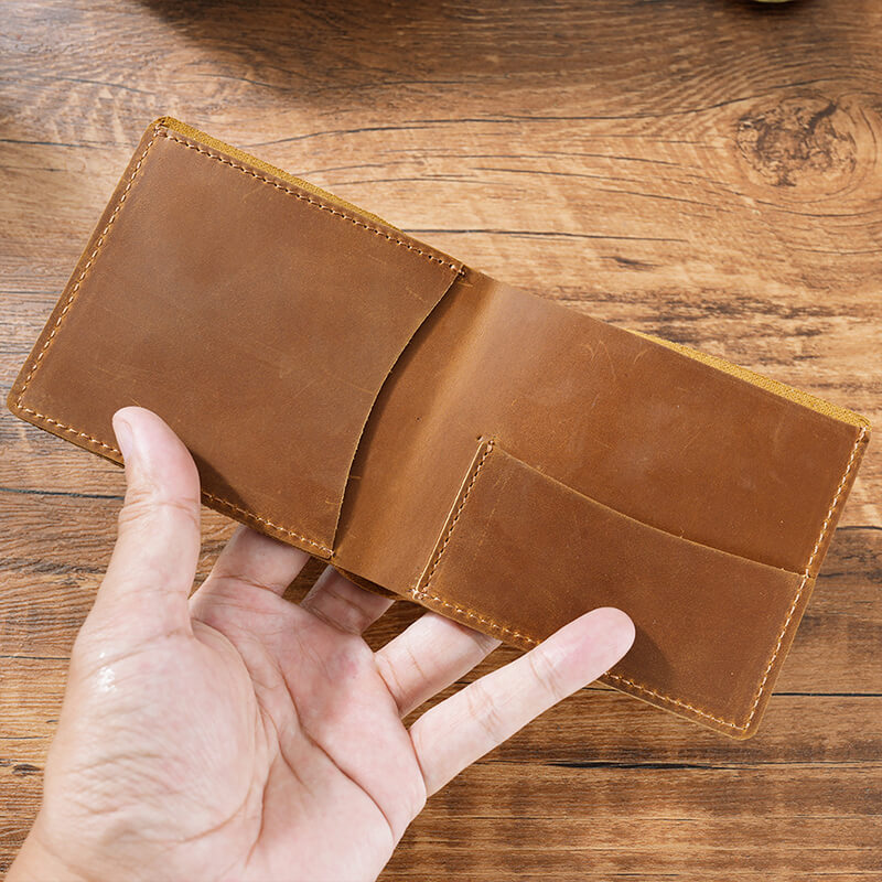 Men's Slim Short Wallet – Babylon Leather