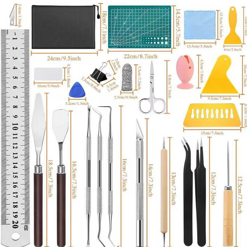 Dried Flower Craft Tool Set for Vinyl Weeding and Embossing – Babylon Leather