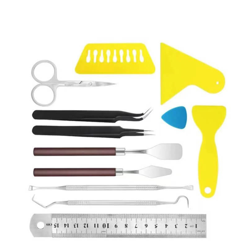 12-Piece Dried Flower Vinyl Weeding Craft Tool Set – Babylon Leather - Babylon LeatherBabylon LeatherXH60-Sets（12pcs）