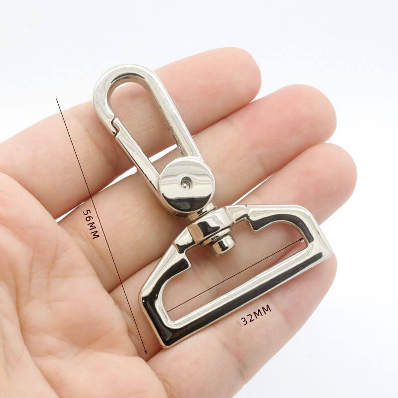 Wide Eye Swivel Snap Hook - Babylon Leather