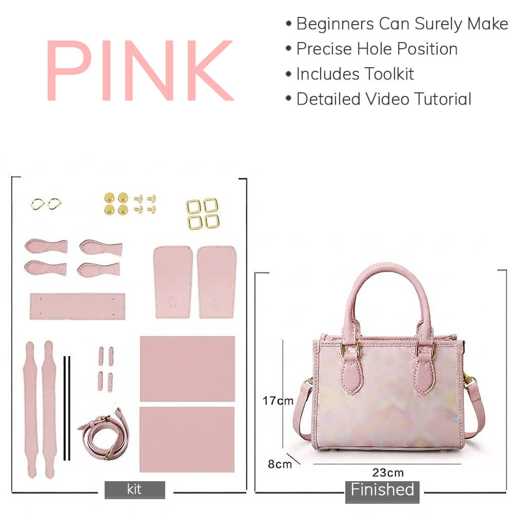 Customizable Fabric Panel Mini Satchel DIY Kit – Babylon Leather