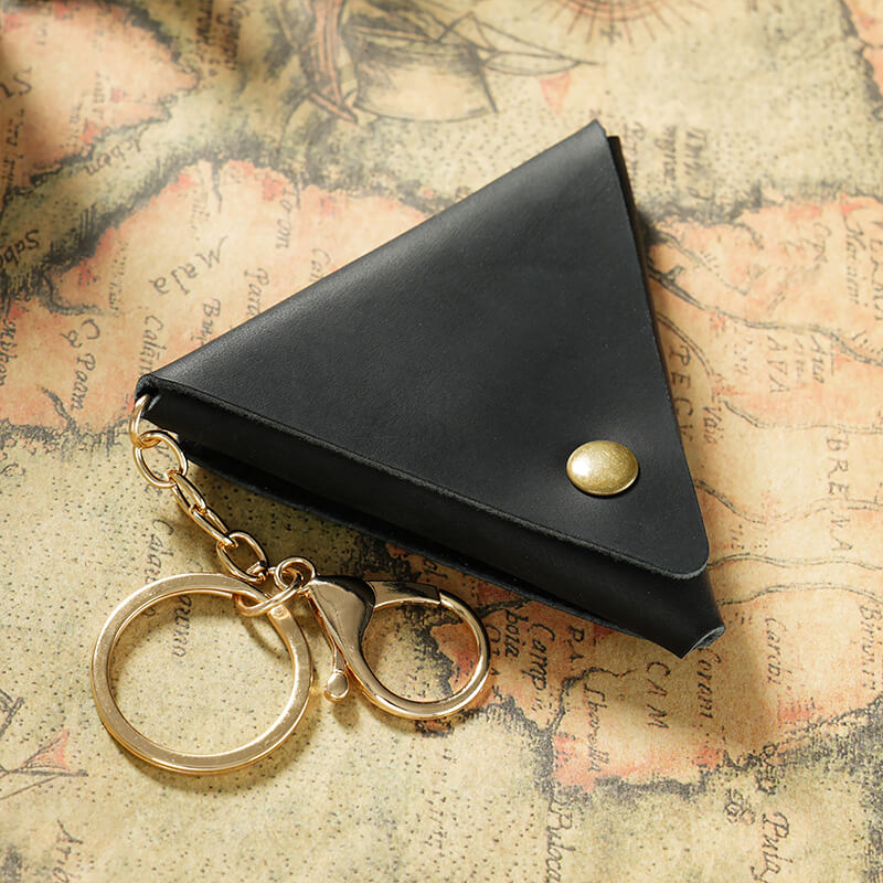 Mini Coin Key Purse Crazy Horse & Veg Tanned Leather – Babylon Leather