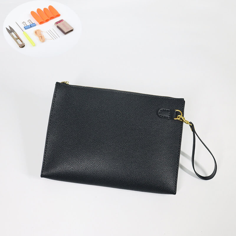 Large Zip Envelope Clutch Leather DIY Kit – Babylon Leather