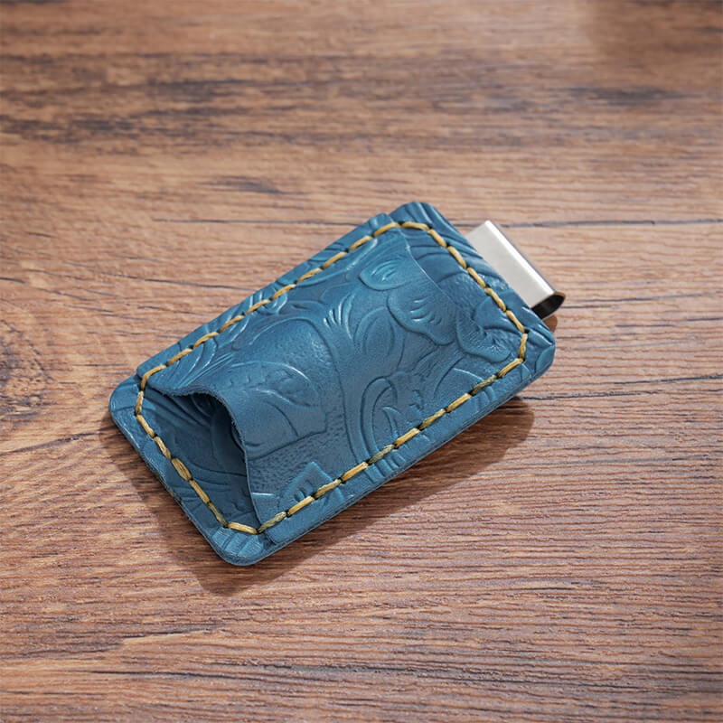 Embossed Pen Loop Traveler's Notebook – Babylon Leather