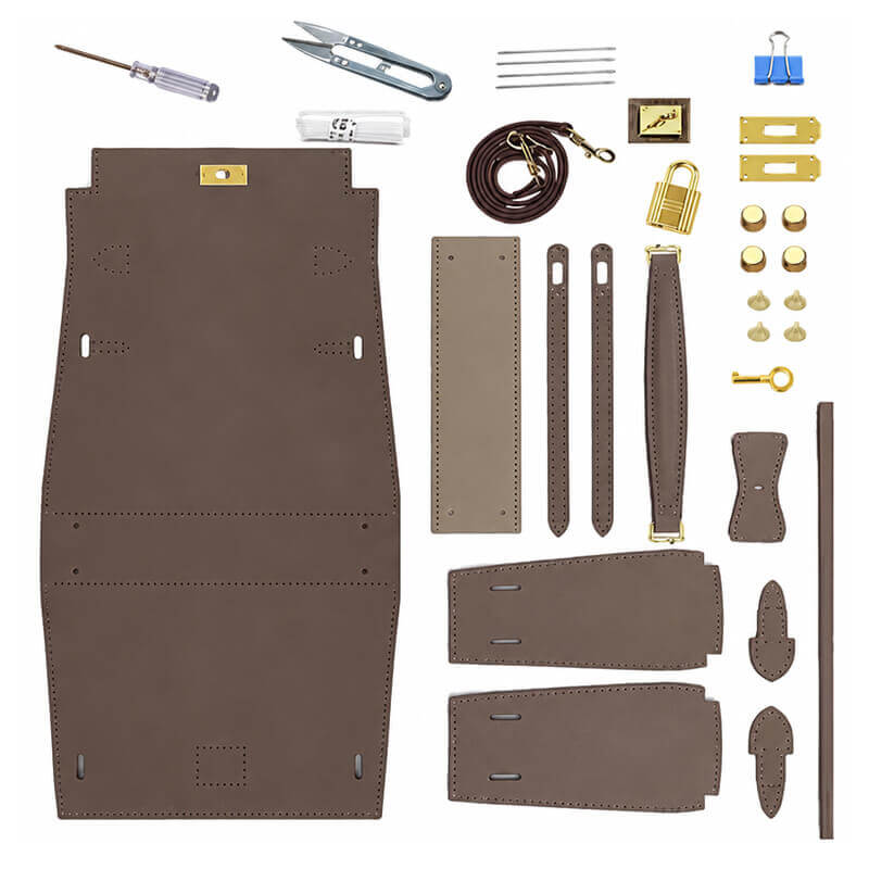 Kelly-Style Epsom Leather Bag DIY Kit – Babylon Leather