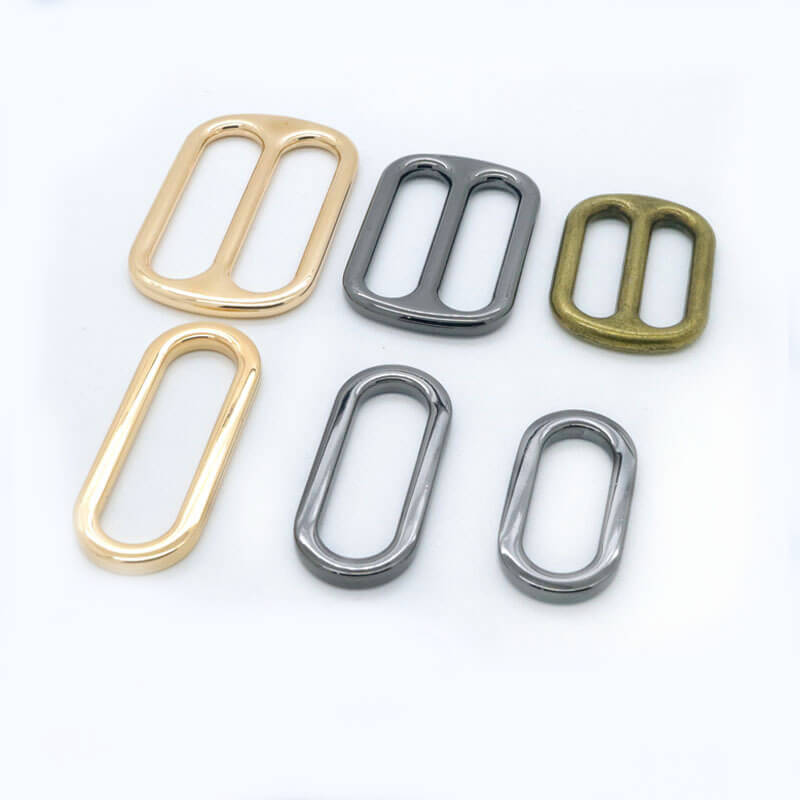 Single and Double Bar Strap Slide Buckles - Babylon Leather