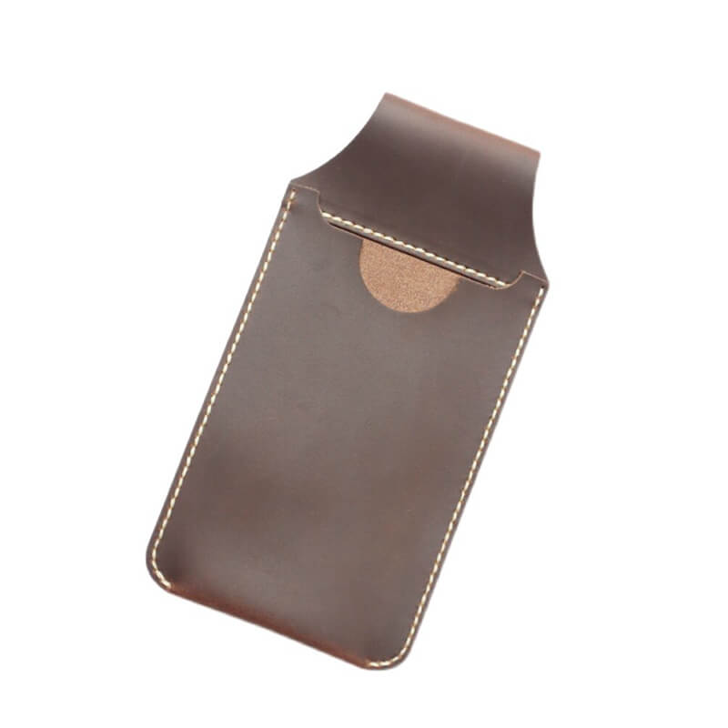 Men's Phone Holster Crazy Horse Leather DIY Kit – Babylon Leather