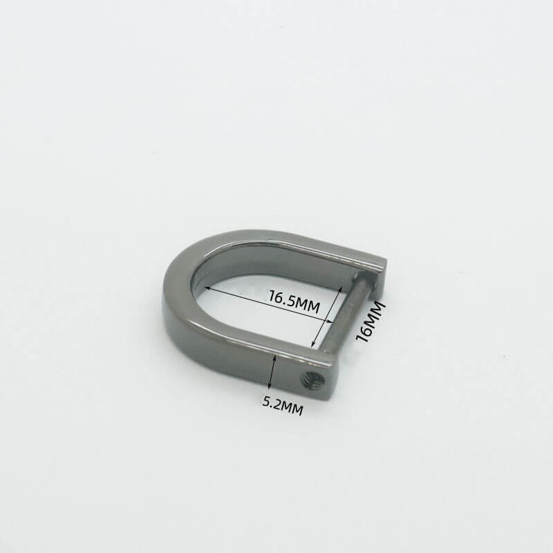Screw-In D-Ring Connector - Babylon Leather