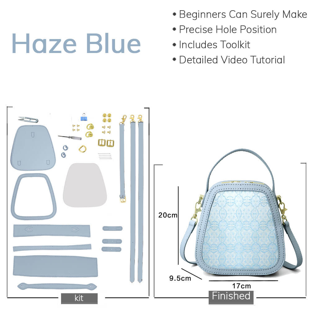 Customizable Fabric Panel Convertible Backpack DIY Kit – Babylon Leather