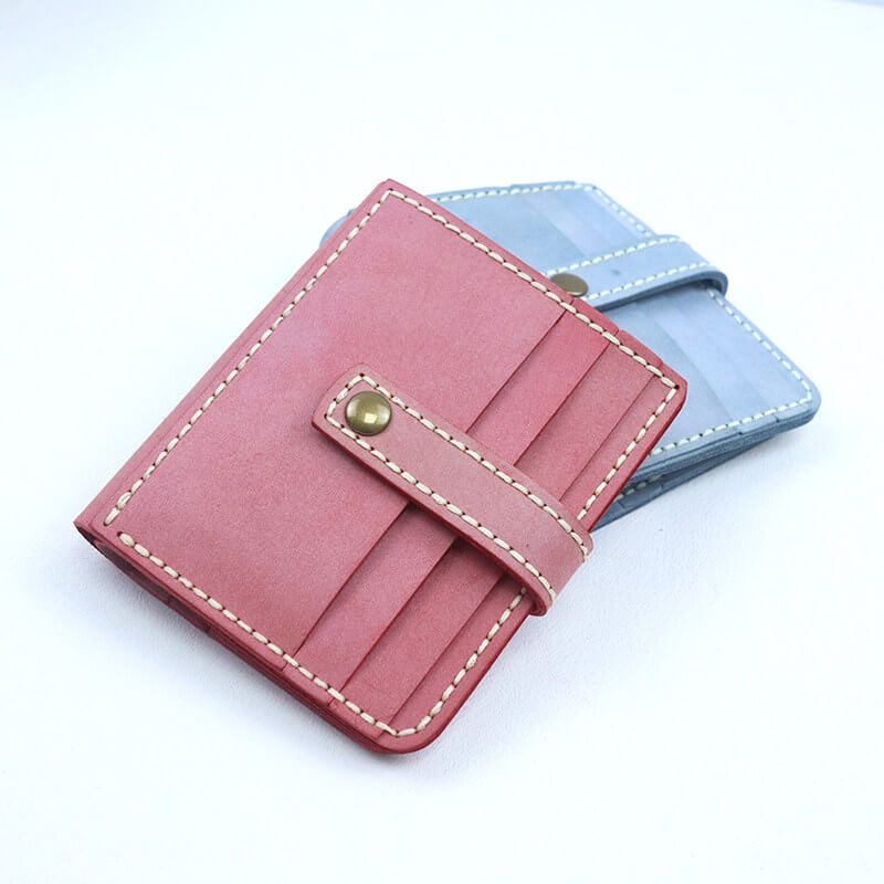 Short Buckle Wallet Fog Wax Leather DIY Kit – Babylon Leather
