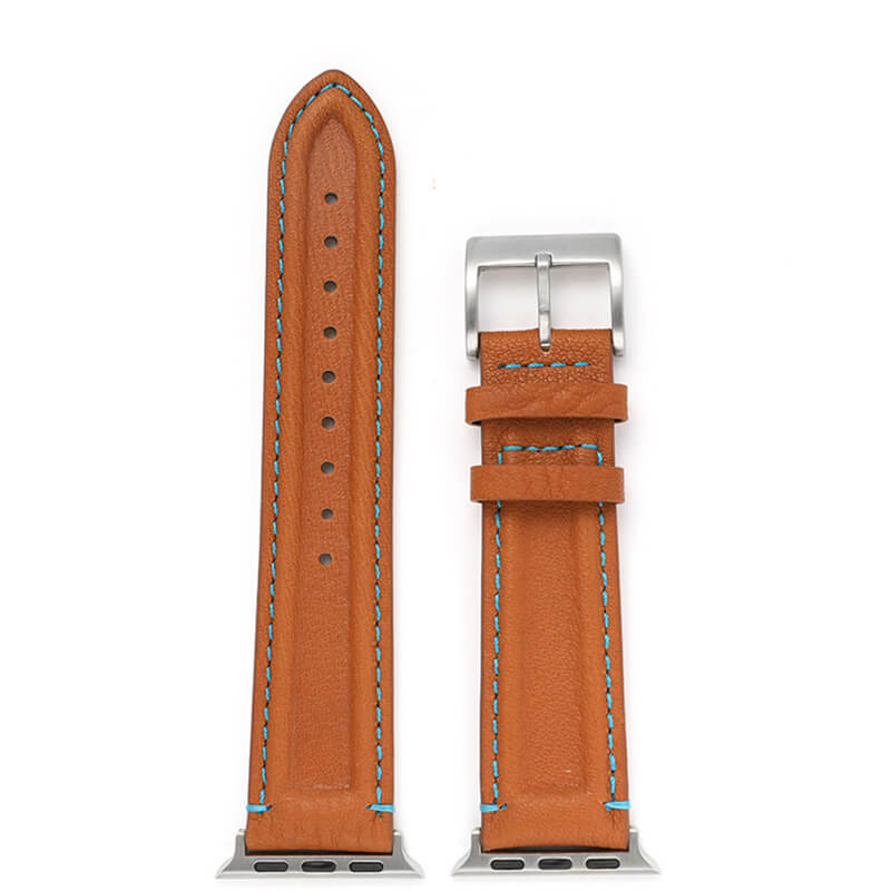 Padded Top Grain Leather Band for Apple Watch Series 1–6 – Babylon Leather