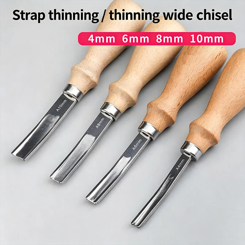 Wide Edge Skiver D2 Tool Steel for Leather Thinning – Babylon Leather