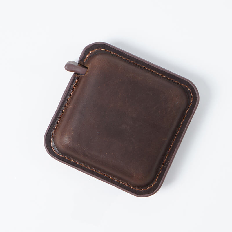 Vintage Leather Tape Measure Keychain – Babylon Leather
