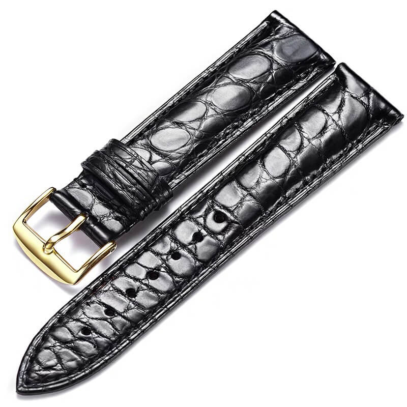 American Alligator Leather Watch Strap, 12mm to 24mm – Babylon Leather